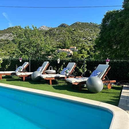 Villa Ivona With Swimming Pool And Jacuzzi Oslje Εξωτερικό φωτογραφία